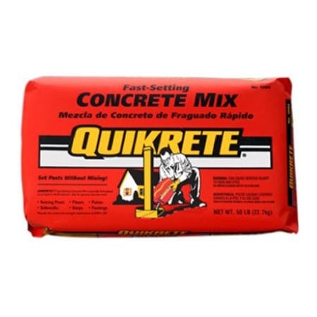 Quikrete 50LB FastSet Concre Mix 100450